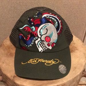 Ed Hardy trucker hat